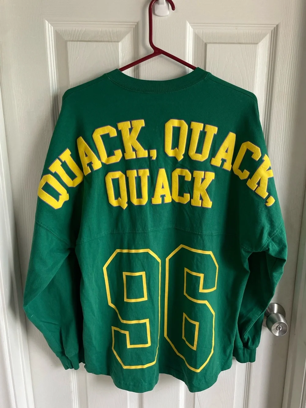 Disney Store Parks Might Ducks Spirit Jersey 30th Anniversary Adult Unisex